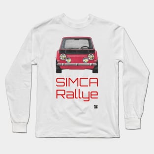 Geo3Doodles Simca Rallye Doodle Long Sleeve T-Shirt